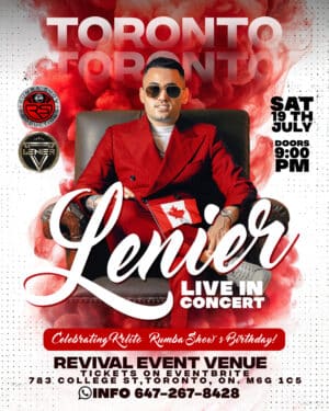 Gran Concierto de Lenier en Toronto